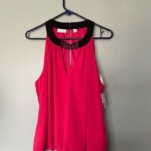 Bisou Bisou Halter Style summer top size L